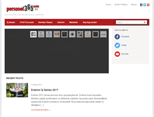 Tablet Screenshot of personel365.com